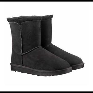 NWT Black Shearling Boot Sz 11